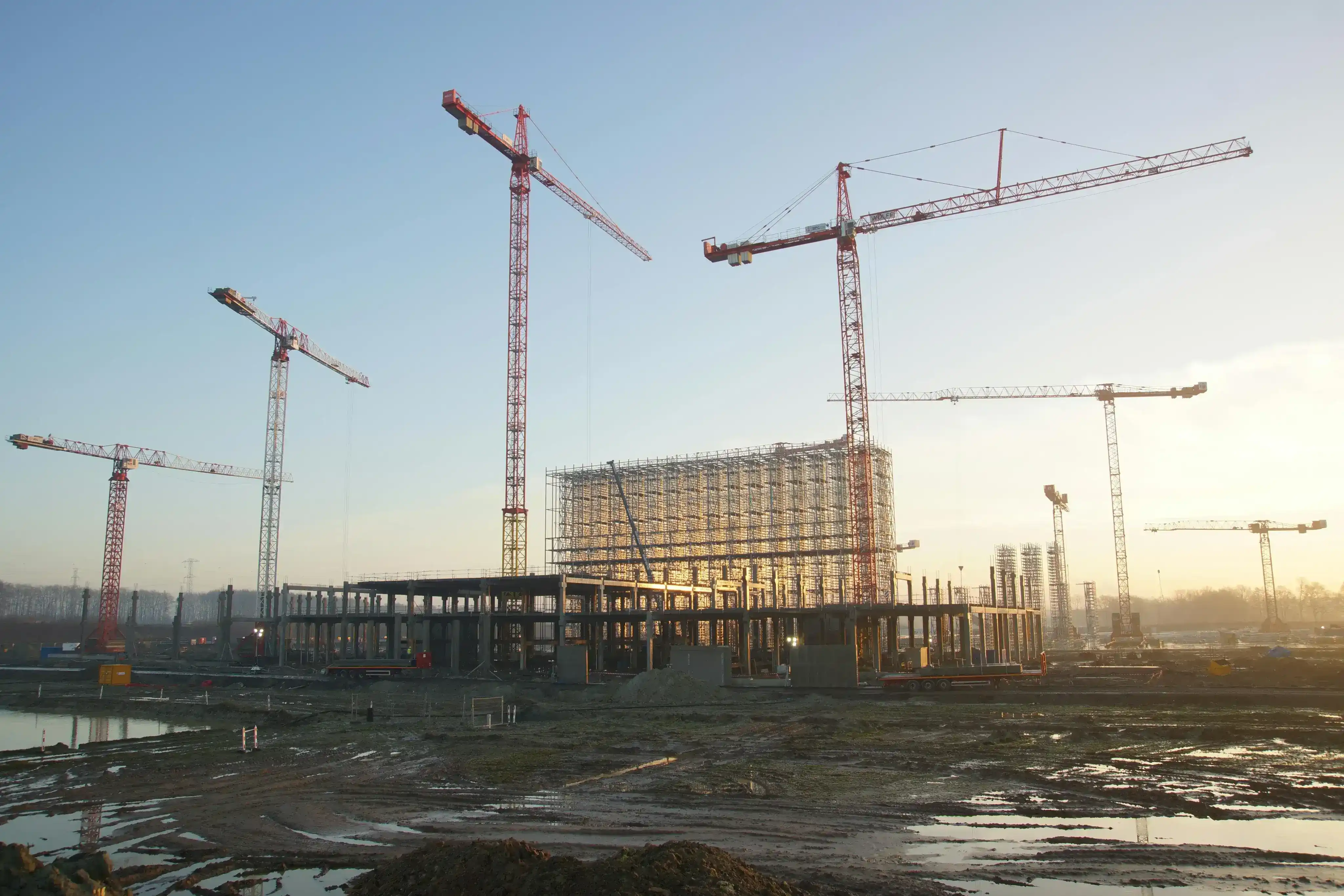 Premium construction and luxury development — Leeza Real Estate call to action background
